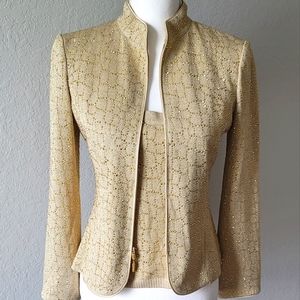 St John Knits 2 PC. Jacket & Shell